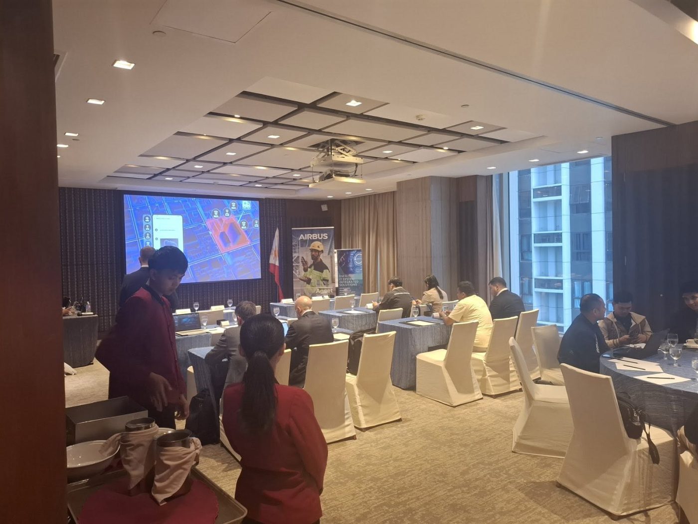 Airbus AGNET mission-critical communications event
