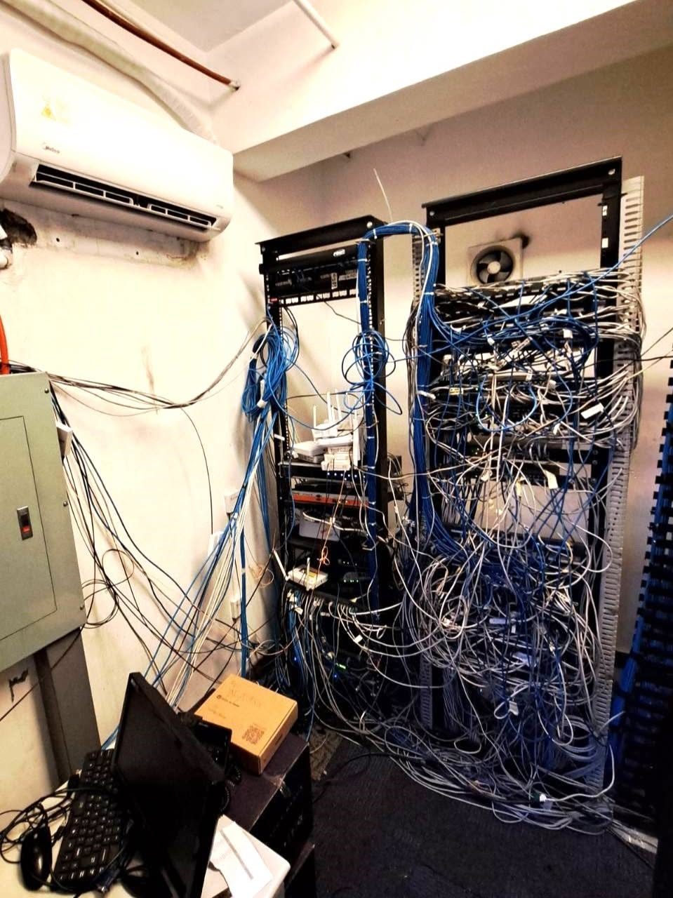 Cabling rehabilitation, Makati